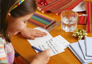 Nice Things to Say In A Thank You Card Getting Your Child to Write Thank You Notes