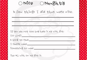 Nice Things to Write In A Christmas Card Free Printable Letter to Santa with Images Christmas