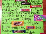Nice Things to Write In A Happy Birthday Card Candy Bar Birthday Card with Images Candy Bar Birthday