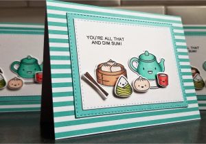 Nice Things to Write In An Anniversary Card Funny Anniversary Card Dim Sum Love Chinese Food Birthday