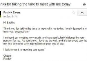 Nice to Meet You Email Template How to Write A Great Follow Up Email after A Meeting