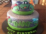 Ninja Turtles Happy Birthday Card Ninja Turtle Cake with Images Ninja Turtle Birthday