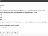 Node Email Templates Email Templates for event Planners Part 1 Email