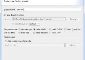 Node Email Templates Node Js Project Template Journaldev