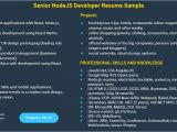 Node Js Developer Sample Resume How Node Js Developer Resume Should Look Like Mobilunity