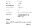 Normal Resume for Job Application normal Resume Sample 5 Proposal Letter