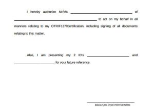 Notarized Letter Of Authorization Template 9 Letter Of Authorization Letters Download for Free