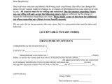 Notary Contract Template 25 Notarized Letter Templates Samples Writing Guidelines