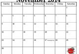 November 2014 Blank Calendar Template 9 Best Images Of Printable November Monthly Schedule