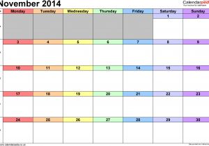 November 2014 Blank Calendar Template Calendar November 2014 Uk Bank Holidays Excel Pdf Word