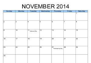 November 2014 Blank Calendar Template November 2014 Calendar On Pinterest Templates Calendar