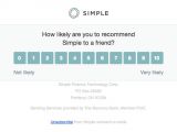 Nps Email Template Net Promoter Score Email Design From Simple Really Good