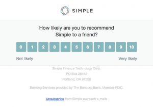Nps Email Template Net Promoter Score Email Design From Simple Really Good