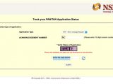 Nsdl Pan Card Name Search Pan Status for Any Nsdl Pan Card Application Search Pan