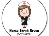 Nurse Mentor Thank You Card Nurse Geschenke Untersetzer Rund Schwarz Kleid Name