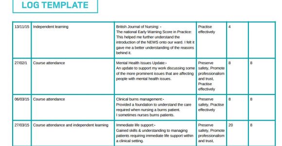 Nurse Portfolio Template Professional Help with Your Nursing Cpd Portfolio