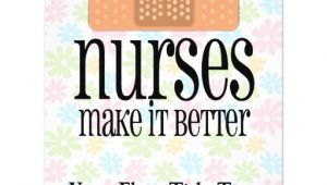 Nurses Week Flyer Templates Nurses Make It Better Bandage Flyer Design Zazzle