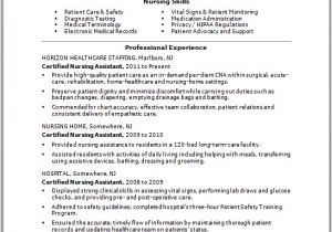Nursing assistant Resume Sample Resume Samples Nursing assistant top Ranked Creative