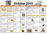 Nursing Home Activity Calendar Template 9 Best Images Of Weekly Activity Calendar Template