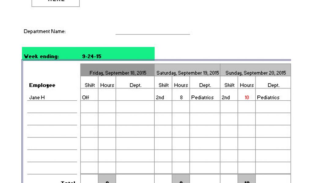 Nursing Roster Templates 6 Nursing Schedule Templates Doc Pdf Free ...