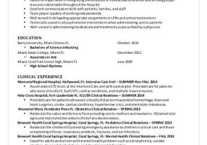 Nursing Student Qualifications Resume Kaylee 39 S Nursing Resume 2014