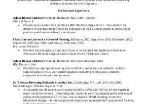 Nursing Student Qualifications Resume Nursing Student Resume Example 10 Free Word Pdf