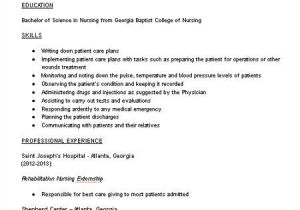 Nursing Student Resume Clinical Experience Nursing Student Resume Clinical Experience Google Search