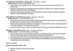Nursing Student Resume Qualifications Entry Level Nursing Student Resume Sample Tips