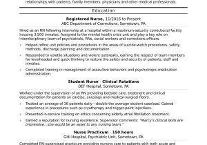 Nursing Student Resume Qualifications Registered Nurse Rn Resume Sample Monster Com