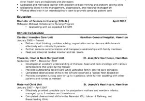 Nursing Student Resume with No Experience Pdf Sample Resume Undergraduate Nursing Student