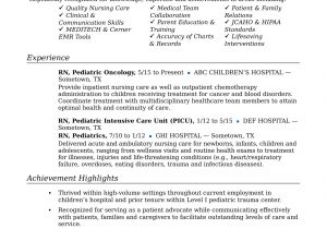 Nursing Student Skills for Resume Nurse Resume Sample Monster Com