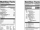 Nutrition Facts Table Template Blank Nutrition Facts Label Template Nutrition Ftempo