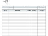 Nvoice Template Work Invoice Template Free 10 Results Found Uniform