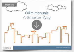 O and M Manual Template O M Manual software for Construction Handover Aconex
