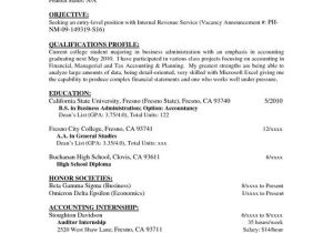 Objectives In Resume for Job Interview Accounting Resume Objectives Read More Http Www