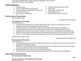 Occupational therapy assistant Resume Template Best Occupational therapist Resume Example Livecareer
