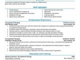 Occupational therapy Student Resume Example Best Occupational therapist Resume Example Livecareer