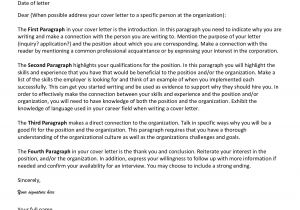 Oci Cover Letter Opening Paragraph Of Cover Letter the Letter Sample