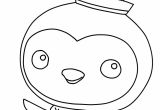Octonauts Templates Peso Penguin From the Octonauts Coloring Page Videos Mn