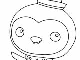 Octonauts Templates Peso Penguin From the Octonauts Coloring Page Videos Mn