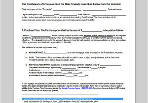 Offer to Purchase Contract Template Purchase Offer Template format format Of Purchase Offer