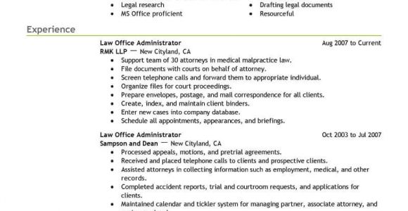 Office Administrator Resume Sample Best Office Administrator Resume Example From Professional