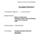 Office Cleaning Contract Template 15 Cleaning Contract Templates Docs Word Pdf Apple