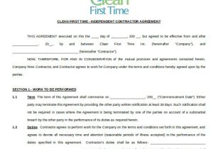 Office Cleaning Contract Template 21 Cleaning Contract Templates Word Pdf Apple Pages