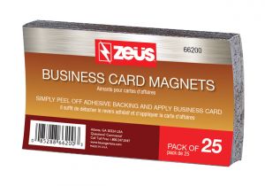 Office Depot Business Card Holder Baumgartensa Business Card Magnets 2 X 3 1 2 Black Pack Of 25 Item 752877