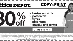 Office Depot Flyer Templates Office Depot 30 Off Copy and Print Coupon Print Coupon King