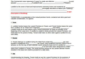 Office Rental Contract Template 10 Office Lease Agreement Templates Free Sample