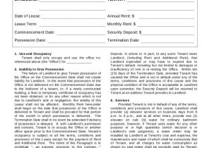 Office Rental Contract Template Lease Agreement Template 15 Free Word Pdf Documents