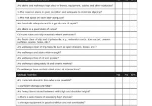 Office Safety Inspection Checklist Template 10 Inspection Worksheet Templates Free Premium Templates