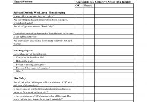 Office Safety Inspection Checklist Template Best Photos Of Room Inspection Checklist Template Hotel